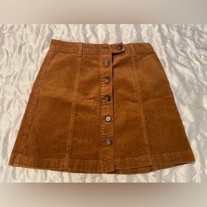 Forever 21 girls large brown skirt
